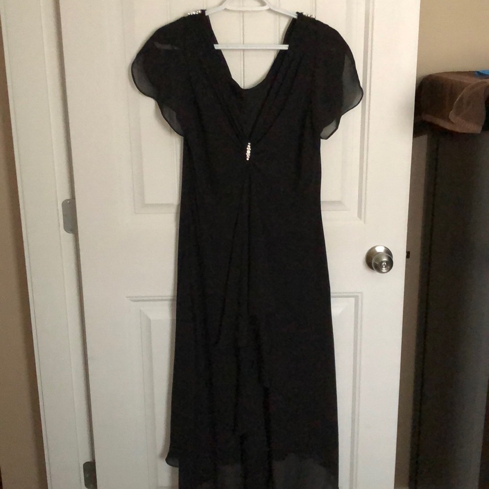 NEW:  Black Sheer Dress